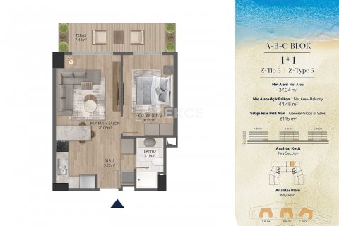 Продажа квартиры  в Бююкчекмедже, Стамбуле, Турция 3+1, 174м2, №177002 – фото 15