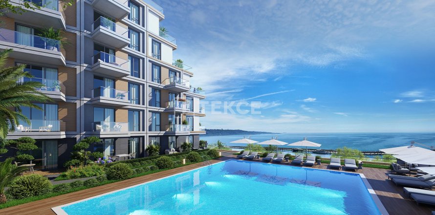 4+1 Lejlighed  i Bueyuekcekmece, Istanbul, Tyrkiet Nr. 177003