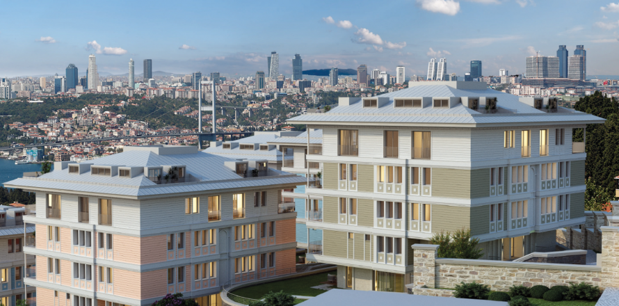5+1 Lägenhet i Istanbul, istanbul, Turkiet Nr. 174309