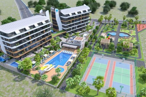 1+1 Lägenhet  i Alanya, Antalya, Turkiet Nr. 173077 - 10