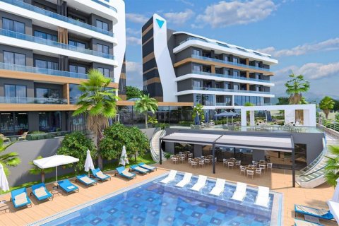 1+1 Lägenhet  i Alanya, Antalya, Turkiet Nr. 173077 - 8