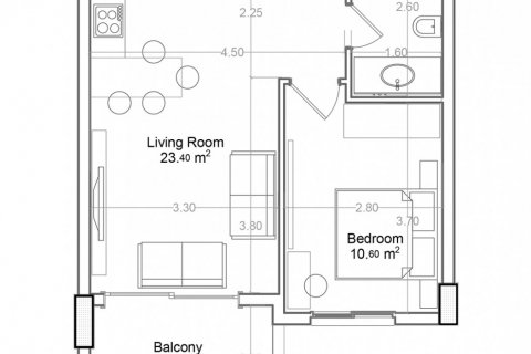 1+1 Apartment in Yekta Green Life Gazipasa Residence, Gazipasa, Antalya, Turkey No. 160732