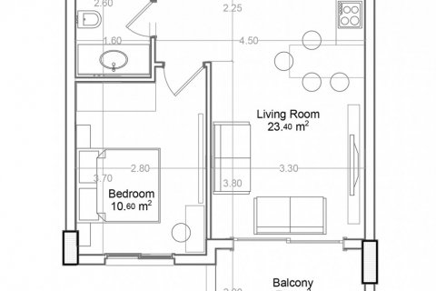 Daire Yekta Green Life Gazipasa Residence 1+1, Gazipaşa, Antalya, Türkiye №160736