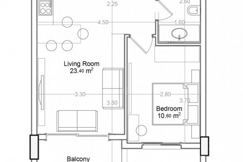 1+1 Apartment in Yekta Green Life Gazipasa Residence, Gazipasa, Antalya, Turkey No. 160718