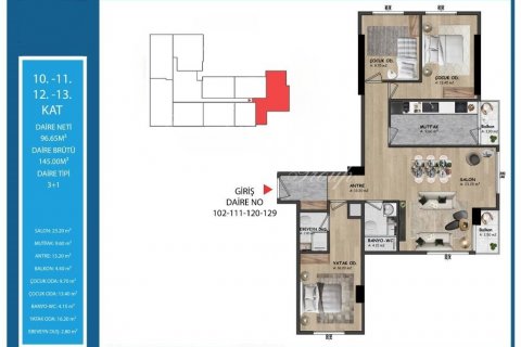 Продажа квартиры в Стамбуле, Турция 1+1, 60м2, №179299 – фото 9