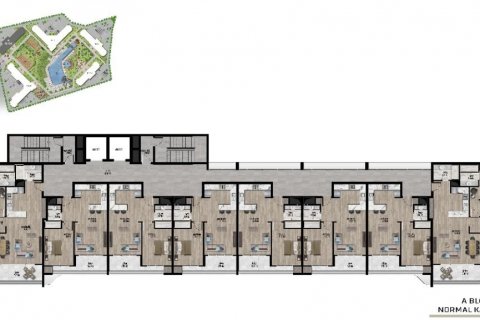 Wohnung  in Mersin, Türkei Nr. 186072 - 9