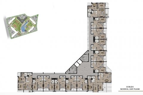 Wohnung  in Mersin, Türkei Nr. 186072 - 10