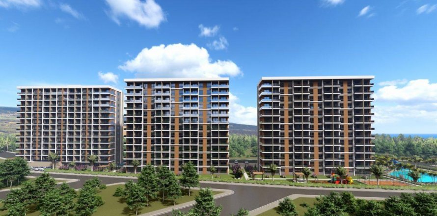 Lägenhet i Erdemli, Mersin, Turkiet Nr. 166667