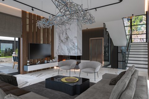 4+1 Villa i Alanya, Antalya, Tyrkiet Nr. 172180 - 2