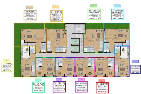 Продажа квартиры в Кестеле, Анталье, Турция 1+1, 61м2, №180002 – фото 17