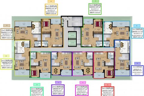 Продажа квартиры в Кестеле, Анталье, Турция 1+1, 61м2, №180002 – фото 20