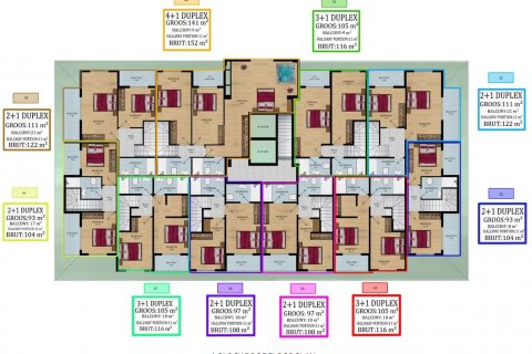 Продажа квартиры в Кестеле, Анталье, Турция 1+1, 61м2, №180002 – фото 21