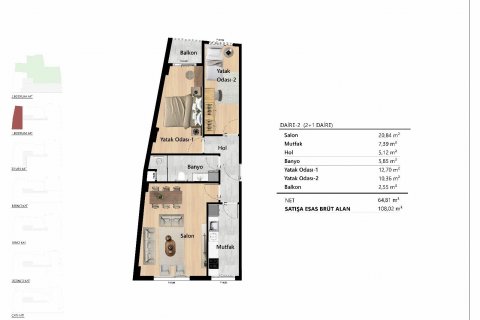 Apartment for sale in Beyoglu, Istanbul, Turkey, 104m2, No. 182525 – photo 20