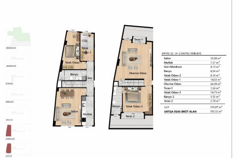 Apartment for sale in Beyoglu, Istanbul, Turkey, 104m2, No. 182525 – photo 27