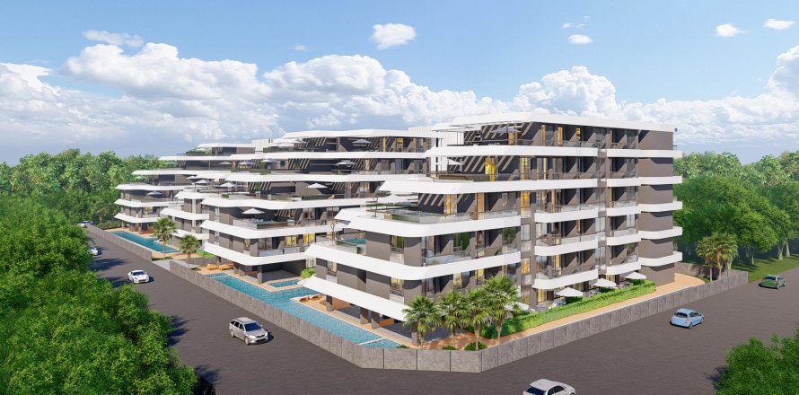 1+1 Lägenhet i Antalya, Turkiet Nr. 170287