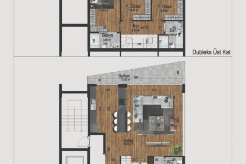 Продажа квартиры в Анталье, Турция 3+1, 150м2, №188520 – фото 16