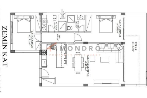 Apartment for sale  in Yeni Bogazici, Famagusta, Northern Cyprus, 2 bedrooms, 105m2, No. 177209 – photo 16