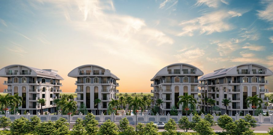 3+1 Leilighet  i Alanya, Antalya, Tyrkia Nr. 175185