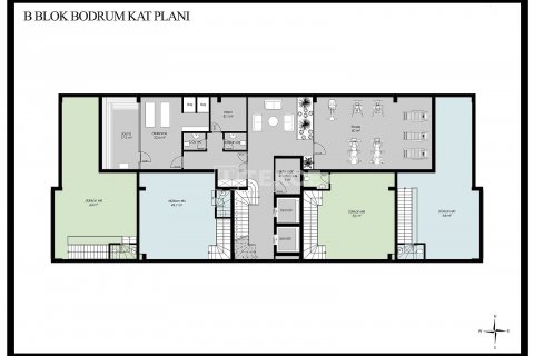 2+1 Leilighet i Alanya, Antalya, Tyrkia Nr. 191474 - 29