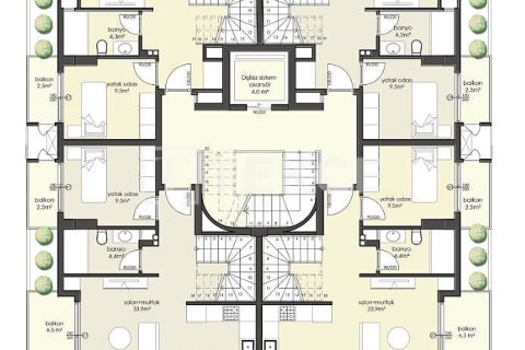 Penthouse for sale in Alanya, Antalya, Turkey, 3 bedrooms, 152m2, No. 191470 – photo 5