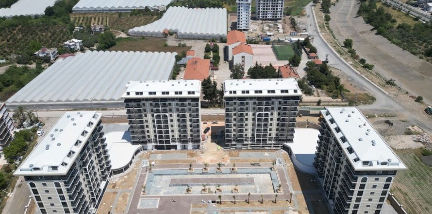 Квартира 1+1 в Демирташе, Аланья, Анталья, Турция №42806