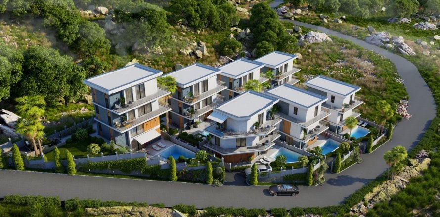 Villa i Alanya, Antalya, Turkiet Nr. 166411
