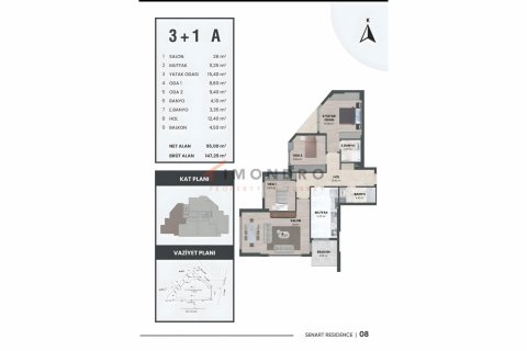 Daire  3+1  Zeytinburnu, İstanbul, Türkiye №194300 - 18