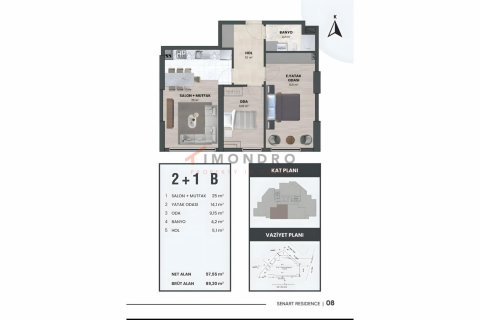 Daire  3+1  Zeytinburnu, İstanbul, Türkiye №194300 - 13