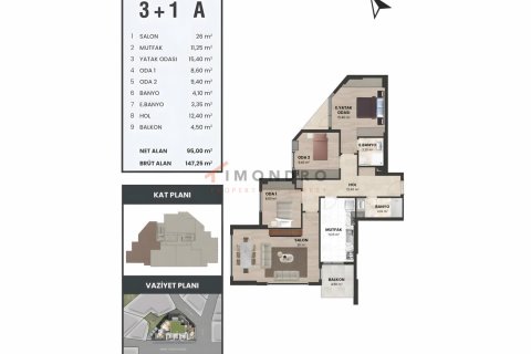 Daire  3+1  Zeytinburnu, İstanbul, Türkiye №194300 - 15
