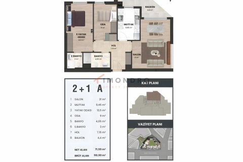 Daire  3+1  Zeytinburnu, İstanbul, Türkiye №194300 - 14