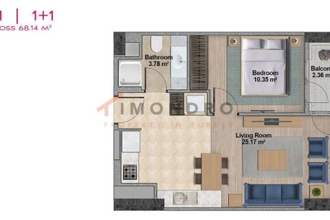 6+1 Wohnung  in Esenyurt, Istanbul, Türkei Nr. 190496 - 24