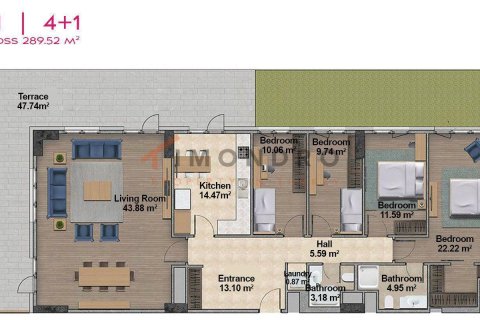 6+1 Wohnung  in Esenyurt, Istanbul, Türkei Nr. 190496 - 23