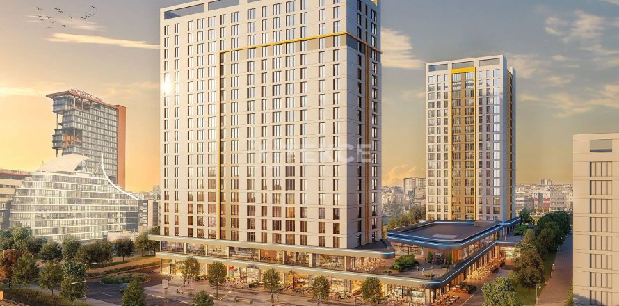 Квартира 1+1 в Стамбуле, Турция №47756
