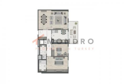 Apartment for sale in Istanbul, Turkey, 2 bedrooms, 106m2, No. 193574 – photo 21