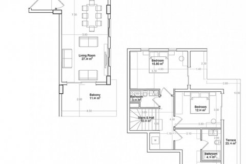 4+1 Penthouse in Yekta Green Life Gazipasa Residence, Gazipasa, Antalya, Turkey No. 160832