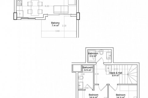 Dubleks daire Yekta Green Life Gazipasa Residence 2+1, Gazipaşa, Antalya, Türkiye №160833