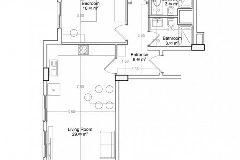 Квартира в Yekta Green Life Gazipasa Residence 2+1, Газипаша, Анталья, Турция №160815