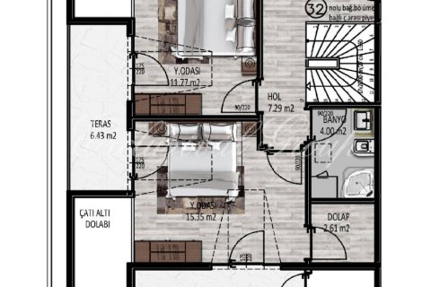 Apartment for sale in Istanbul, Turkey, 1 bedroom, 45m2, No. 179303 – photo 10