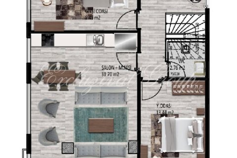Apartment for sale in Istanbul, Turkey, 1 bedroom, 45m2, No. 179303 – photo 9