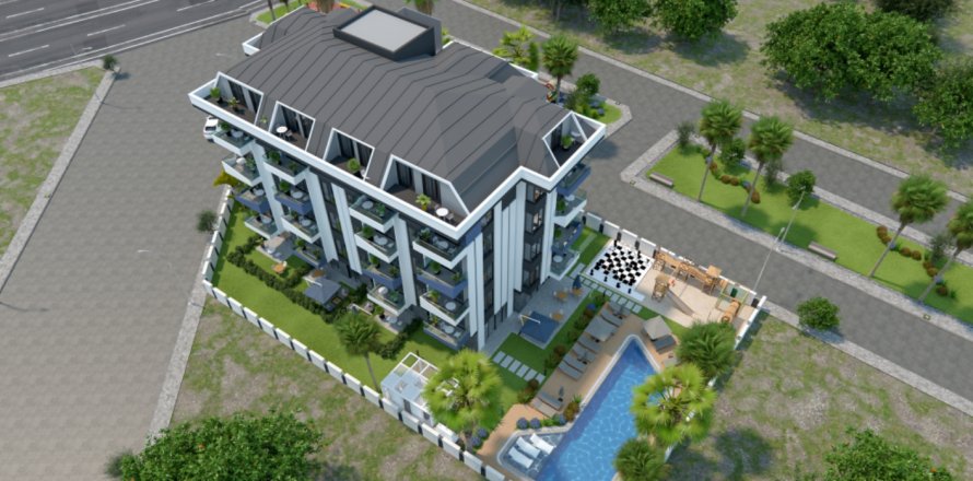 Daire  2+1  Alanya, Antalya, Türkiye №173836