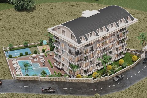 2+1 Takvåning  i Alanya, Antalya, Turkiet Nr. 193832 - 2