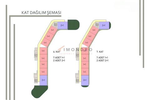 1+1 Leilighet i Aksu, Antalya, Tyrkia Nr. 192033 - 27