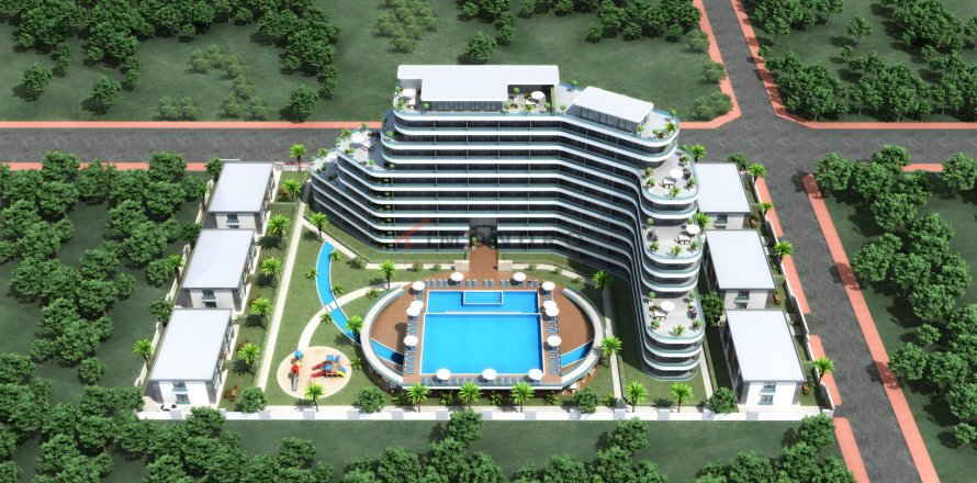 1+1 Leilighet i Aksu, Antalya, Tyrkia Nr. 192033
