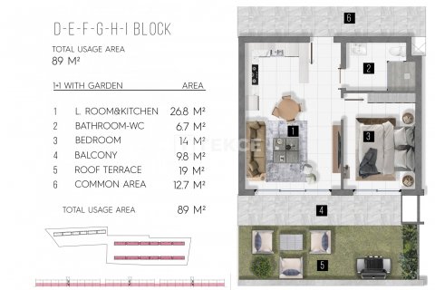Takleilighet i Famagusta, Nr. 177379 - 17