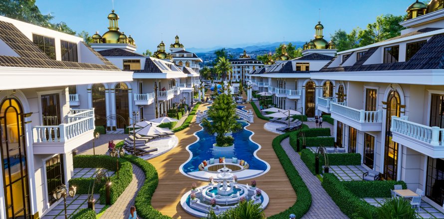 2+1 Lejlighed  i Alanya, Antalya, Tyrkiet Nr. 173134