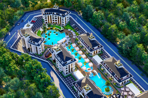 2+1 Lejlighed  i Alanya, Antalya, Tyrkiet Nr. 173134 - 5