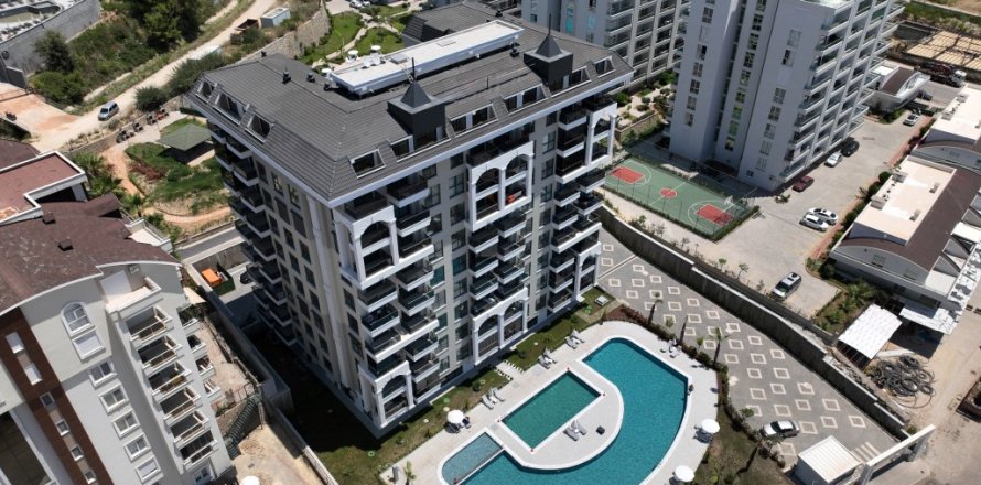 1+1 Leilighet  i Alanya, Antalya, Tyrkia Nr. 58917