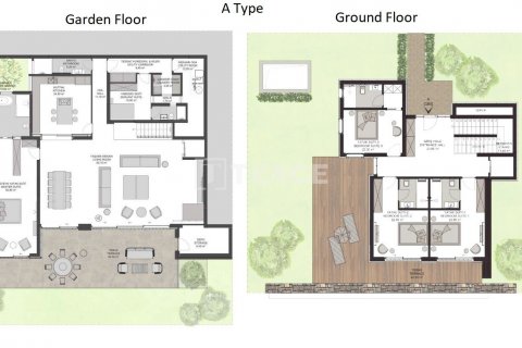5+1 Villa i Bodrum, Mugla, Turkiet Nr. 171530 - 8