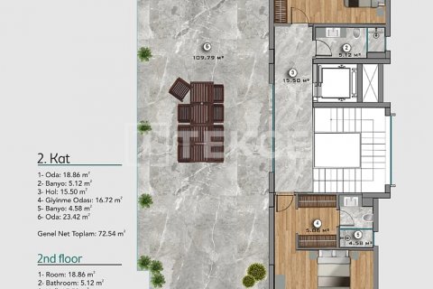 7+1 Villa  i Ankara, Tyrkiet Nr. 161555 - 20