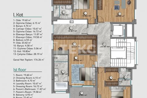 7+1 Villa  i Ankara, Tyrkiet Nr. 161555 - 19